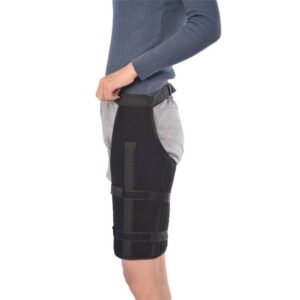 Adult thigh fixation strap, femoral fracture external fixation brace, breathable leggings, specification: M