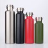 304 Vacuum Stainless Steel Vacuum Flask Double-Layer Large-Capacity Outdoor Water Bottle Mountaineering Sports Bottle