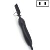 Multifunctional Comb Dry And Wet Dual-Use Curly Hair Straightening Stick Electric Perm Comb US Plug(Black)
