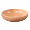 Round Fruit Plate Salad Bowl Thick Wood Dried Fruit Plate Fruit Sushi Plate, Specification: 30cm