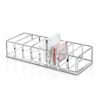 Acrylic lipstick holder powder storage box transparent eye shadow makeup holder makeup box (transparent)