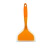 Silicone Nonstick Spatula Wide Mouth Steak Pizza Spatula Kitchen Tool(Orange + Orange)