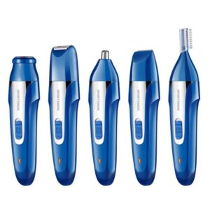 SPORTSMAN SM-420 Electric Mini Shaver Eyebrow Trimmer Multifunctional Nose Hair Trimmer (Blue)