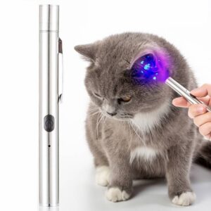 Wood’s lamp cat moss detection lamp cat urine black head 365UV black mirror UV fluorescent agent cash detection lamp