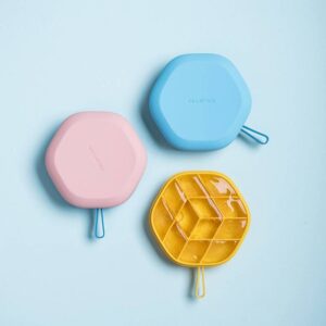 Home Creative Hexagonal Ice Block Mold Storage Box DIY Self made Ice Grid