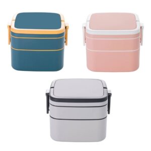 Double-Layer Portable Microwave Oven Can Heat Lunch Box With Lid