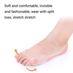 SEBS material big toe valgus corrector soft and comfortable correction belt (white)