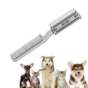 92502 2-in-1 pet cleaning dead hair clipper hair removal comb smooth hair combing