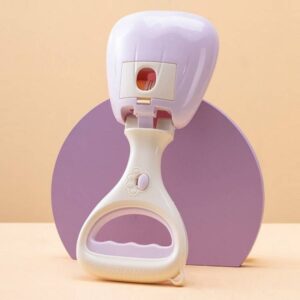 Portable dog walking toilet with garbage bag