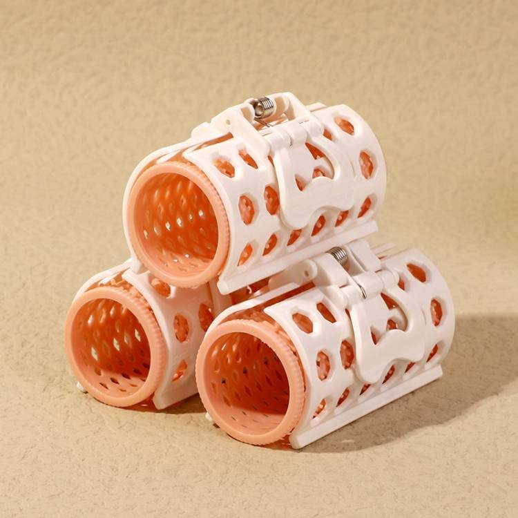 LS-18150 3 pieces/set air bangs lazy person curly hair clip color random (curly hair clip)