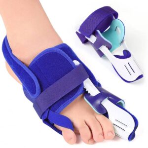 Big toe valgus toe separator, specifications: right (blue)