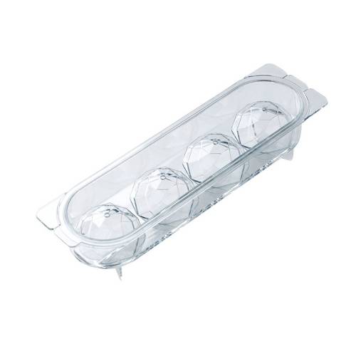 Household Food Grade Transparent Round Ice Cube Mold, Size: Large