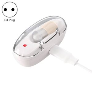 Sound amplifier for the elderly, portable in-canal rechargeable hearing aid, specifications: European standard (skin color)