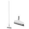 Hard bristled gap brush, long handled floor brush, wiper