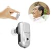 Z-C06 USB rechargeable digital hearing aid sound amplifier for the elderly (black)