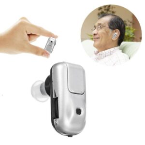 Z-C06 USB rechargeable digital hearing aid sound amplifier for the elderly (black)