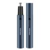 SPORTSMAN Metal Aluminum Tube Body Rechargeable Nose Hair Trimmer, Style: Eyebrow Shaping 2-in-1 (Navy Blue)