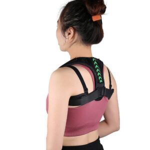 Anti hunchback shoulder protection and chest correction strap