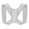Invisible breathable posture corrector with adjustable back corrector, size: S (grey)
