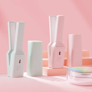 GLS-006 straight curly hair dual-purpose mini electric clip board