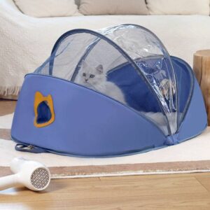 Foldable pet drying box, cat and dog cage, pet hair dryer, drying room