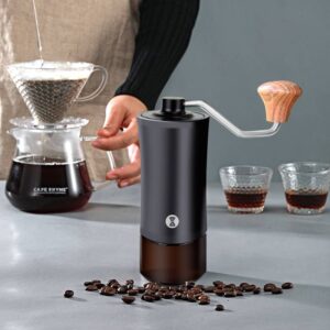 Manual Stainless Steel Core Dual Shaft Hand Crank Coffee Bean Grinder 1