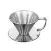 Double-layer Stainless Steel Pour-over Coffee Filter, Size: Small