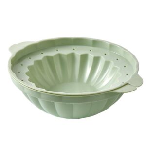 Two self-made silicone molds for household ice bowls and ice grids