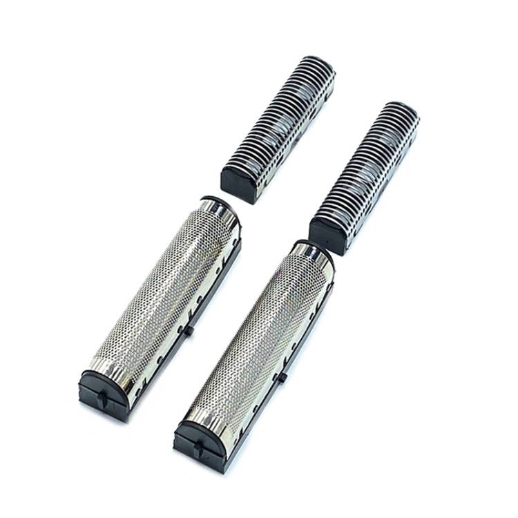 Suitable for Barbie's electric shaver accessories, style: silver mesh+blade