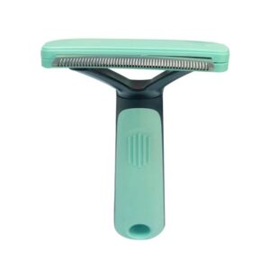 Automatic pet hair removal comb, curved cat and dog knot opening needle comb