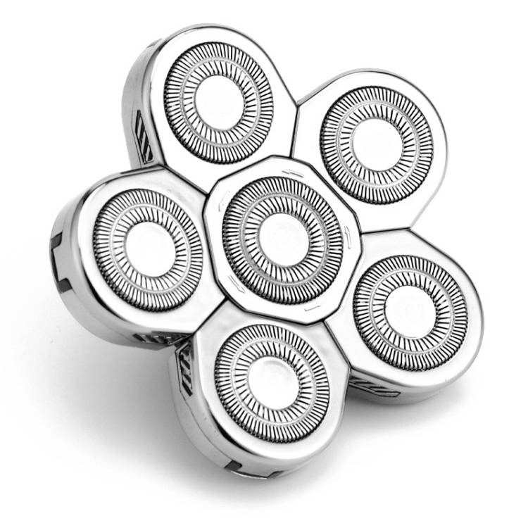 Shaver accessories, replaceable washable double-ring foil, floating cutter head, 6 foils