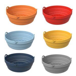 Air Fryer Silicone Baking Tray Folding Cake Baking Tray Baking Pad