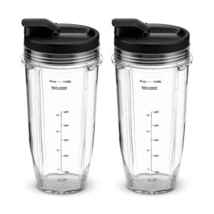 2 pcs for sale Suitable for Nutri Ninja Auto IQ Series Juicer Accessories 710ML Juice Drink Cup