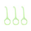 YOUTU 3pcs Invisible Braces Extractor Picking Hooks And Removing(Green)