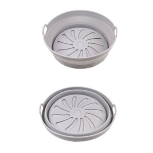 Air Fryer Grill Mat High Temperature Resistant Silicone Baking Tray 1