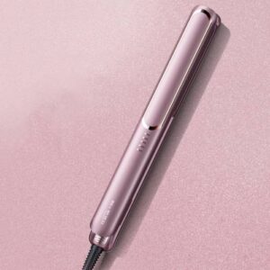 CY-03 Mini Straight And Roll Double-Use Curler, CN Plug(Black)