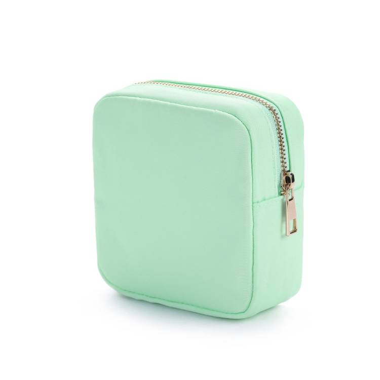 MS-350 candy color nylon waterproof makeup storage bag (green)