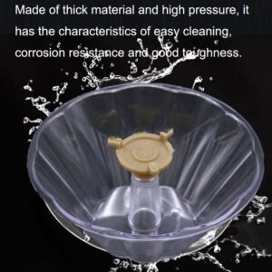 F006 PC three-claw large-capacity oil cup range hood accessories oil box