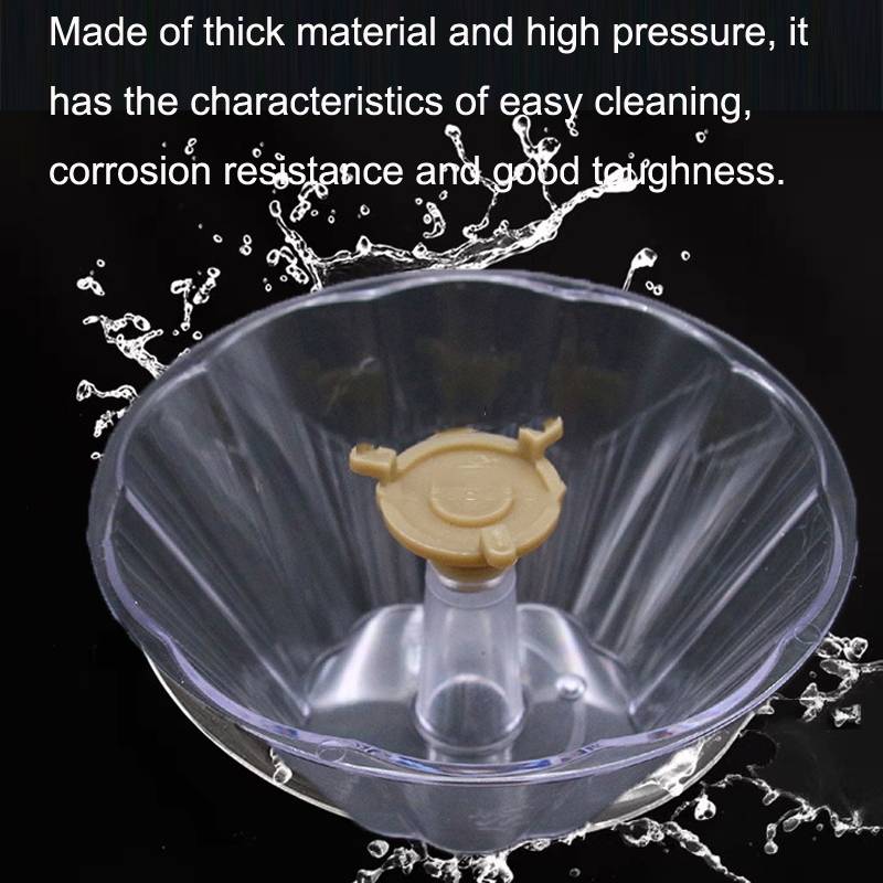 F006 PC three-claw large-capacity oil cup range hood accessories oil box