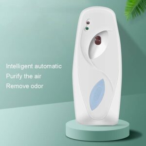 Wall-mounted light-sensing automatic fragrance sprayer with scheduled fragrance and toilet deodorizing air purifie