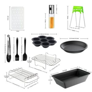 For Ninja DZ201/DZ401 Foodi 8-Quart 11-in-1 Air Fryer Set