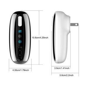 90V-250V mini plug-in household negative ion air purifier bathroom pet deodorizer negative ion generator British standard adapter + US standard host