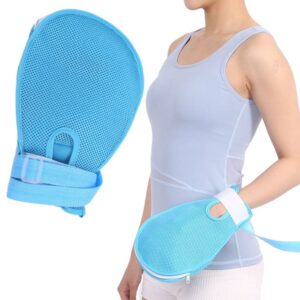 Finger fixed restraint belt for elderly fixation, comfortable, breathable, anti pulling tube, and anti grabbing gloves