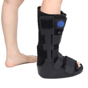 Tall walking shoes, Achilles tendon boots, ankle joint postoperative medical fixation brace with air bag, size: XL 45-48