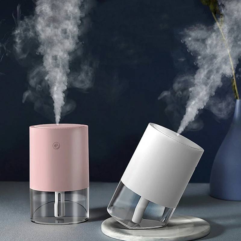 350ml slanted humidifier desktop car home aromatherapy machine creative portable diffuser, specifications: environmentally friendly green-battery vers