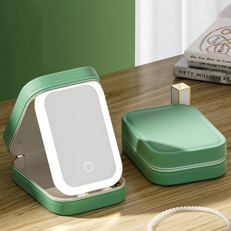 Multifunctional LED lights, makeup mirrors, makeup bags, jewelry, cosmetics storage boxes