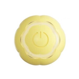 Intelligent Rolling Ball Cats Motorized Toy Pets Teasing Toys(Yellow)