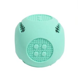 Pet Dogs Bite Resistant Educational Toys Outdoor Anti-Choking Teething Food Leakage Balls(Green)