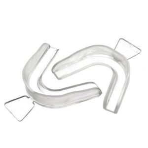 10 pieces sold for whitening teeth care, transparent self-made thermosetting and thermoformed dental brackets