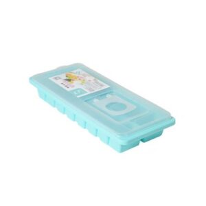 andy Color Creative Ice Cream Ice Lattice Ice Cube Mold with Lid(Blue)